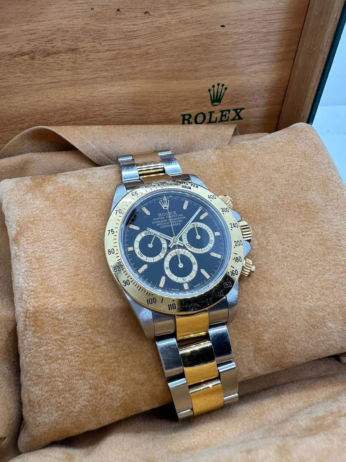 Rolex Daytona 16523 40mm Stainless steel and gold