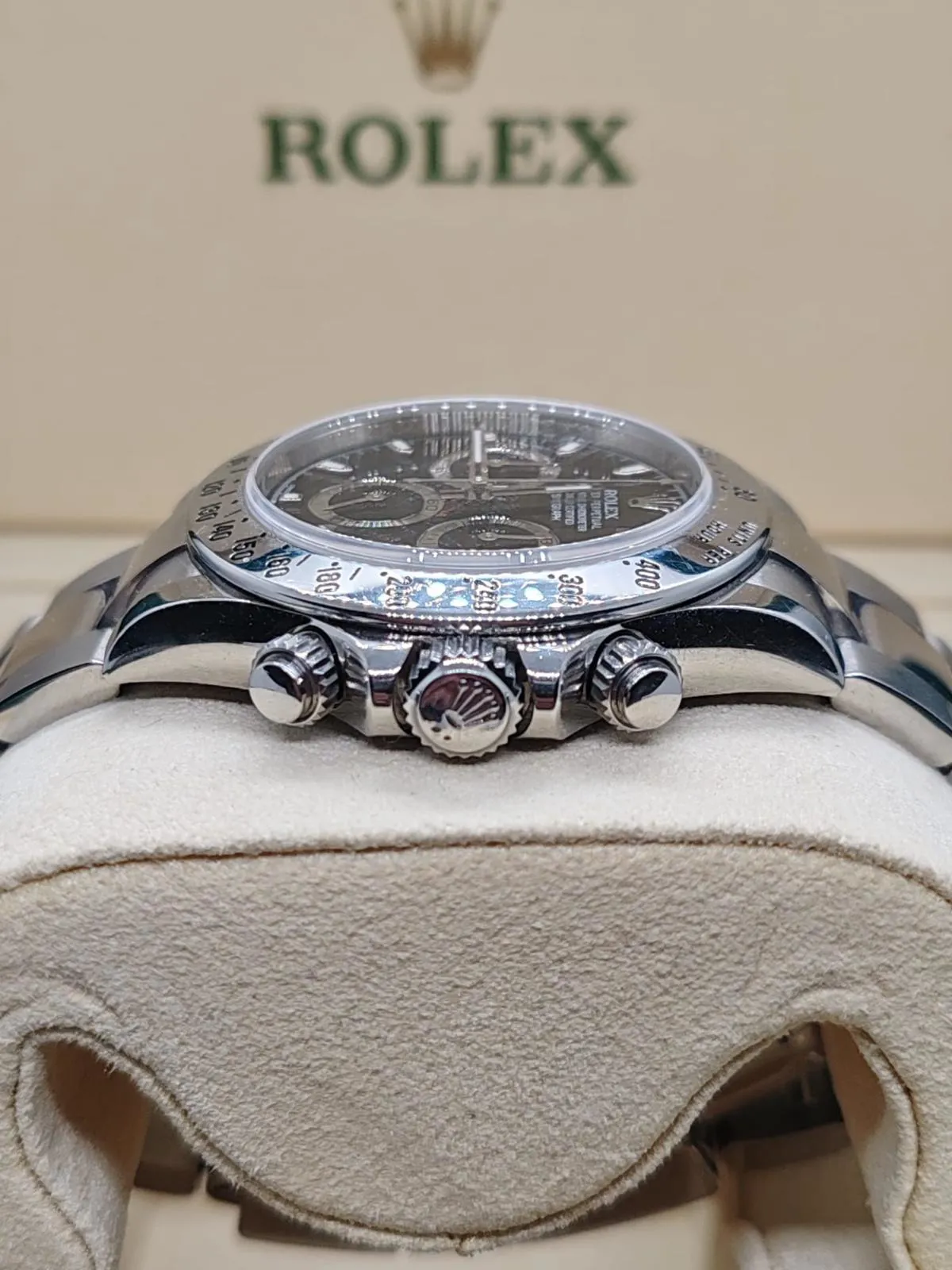 Rolex Daytona 116520 40mm Stainless steel Black 2