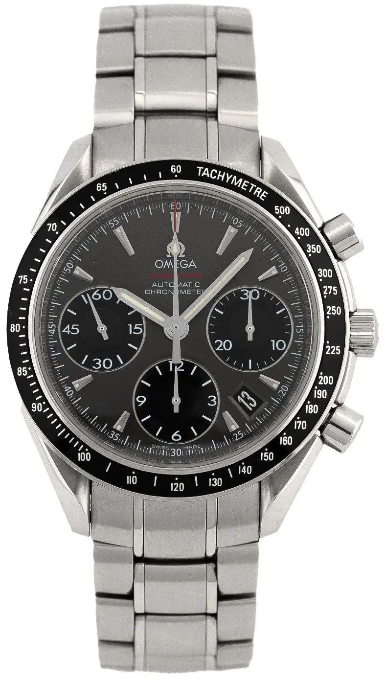 Omega Speedmaster Date 323.30.40.40.06.001 40mm Stainless steel Gray