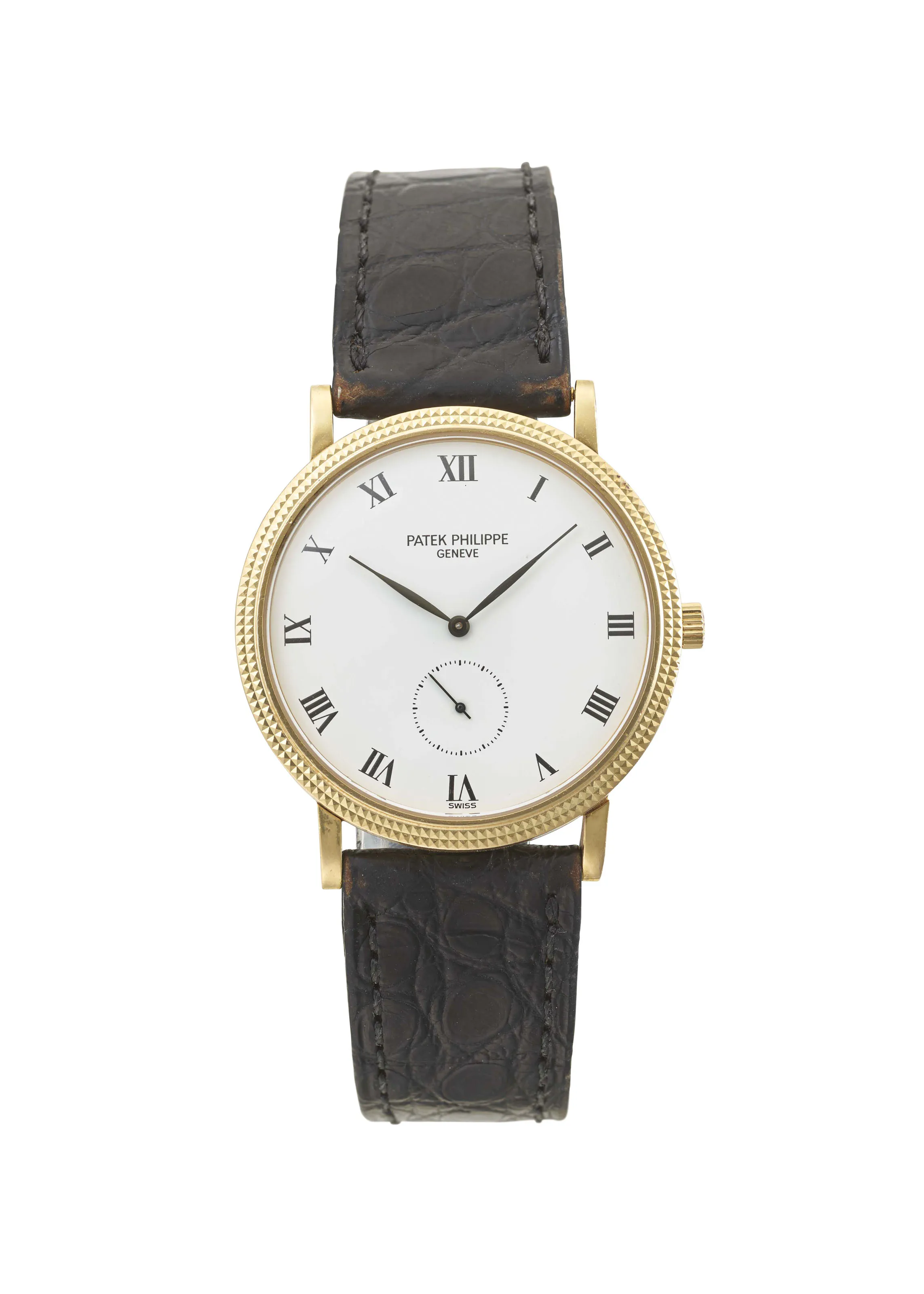 Patek Philippe Calatrava 3919 33mm 18k Gold White