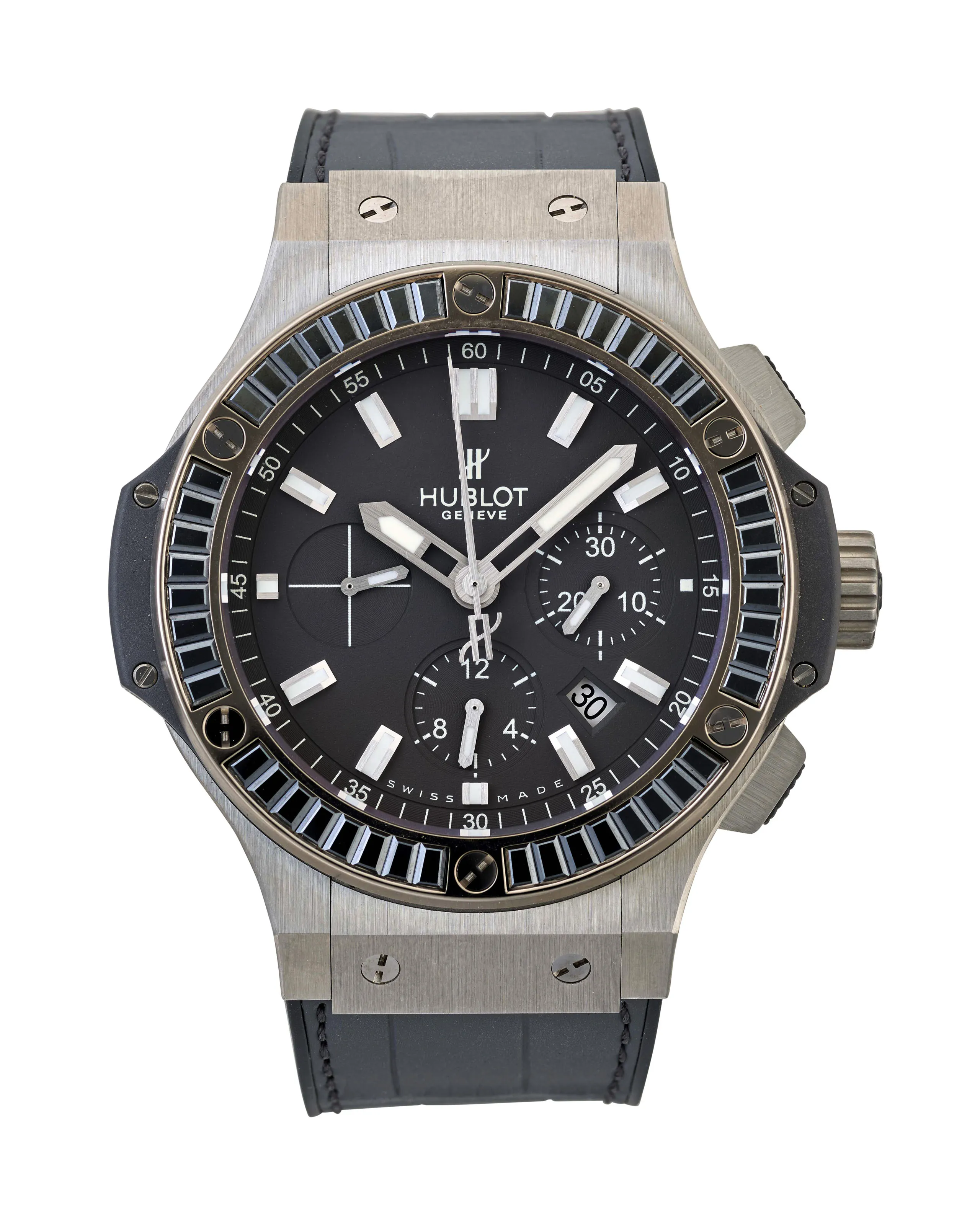 Hublot Big Bang 48mm Titanium and Stainless steel Grey anthracite