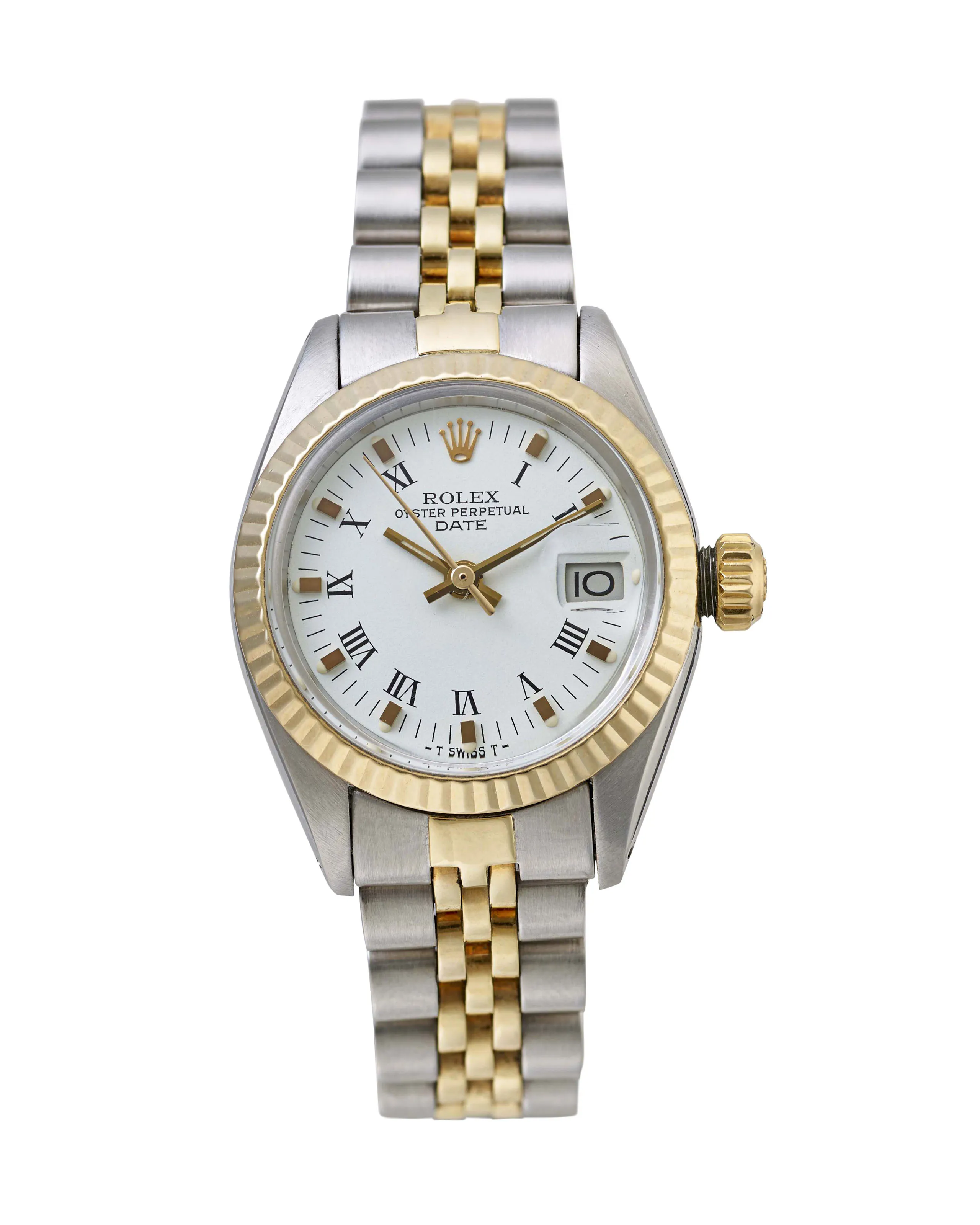 Rolex Datejust 6917/6900 26mm Stainless steel and gold White