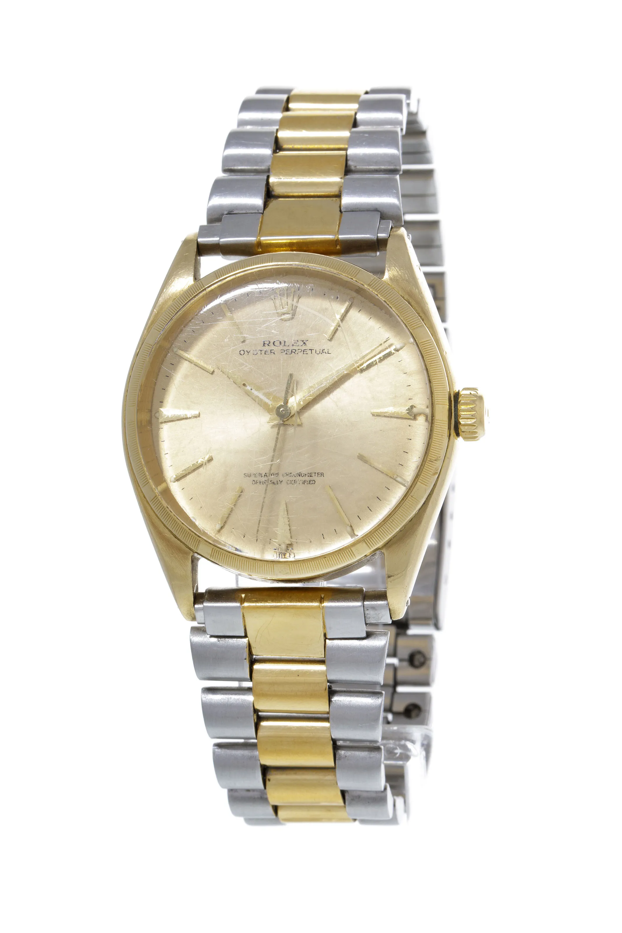 Rolex Oyster Perpetual 1003/1005 32mm 18k Gold Golden