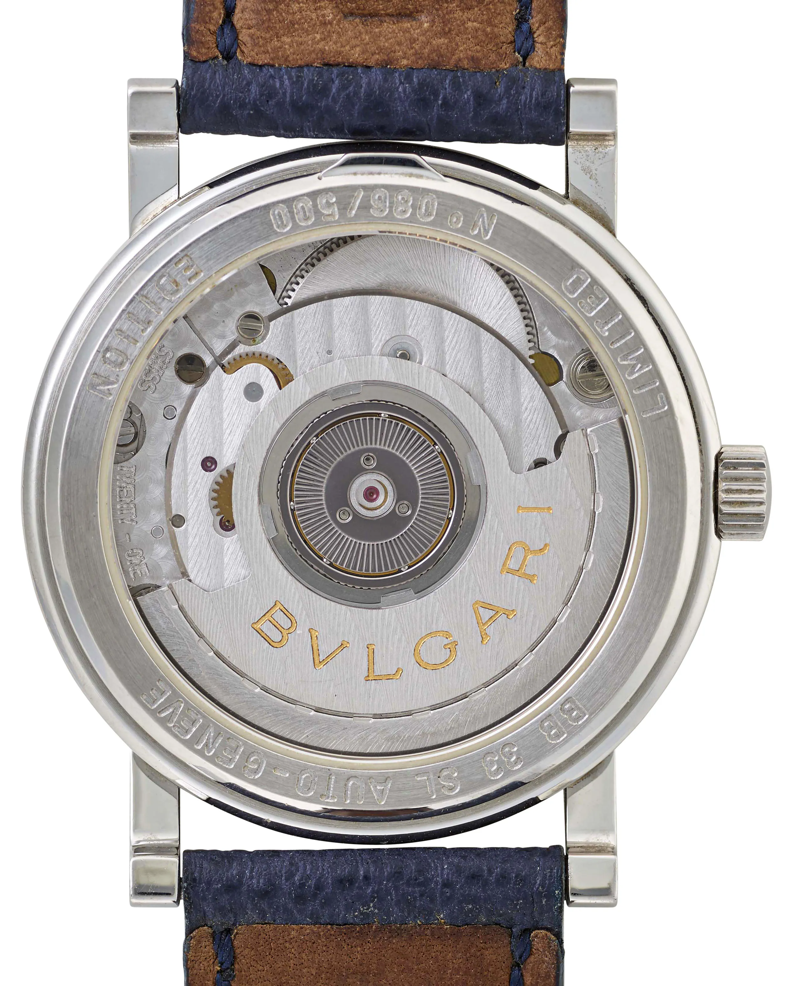 Bulgari Diagono BB33SL 33mm Stainless steel Silver Matte 3