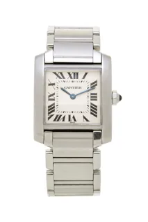 Cartier Tank Française 2301 Stainless steel Silver