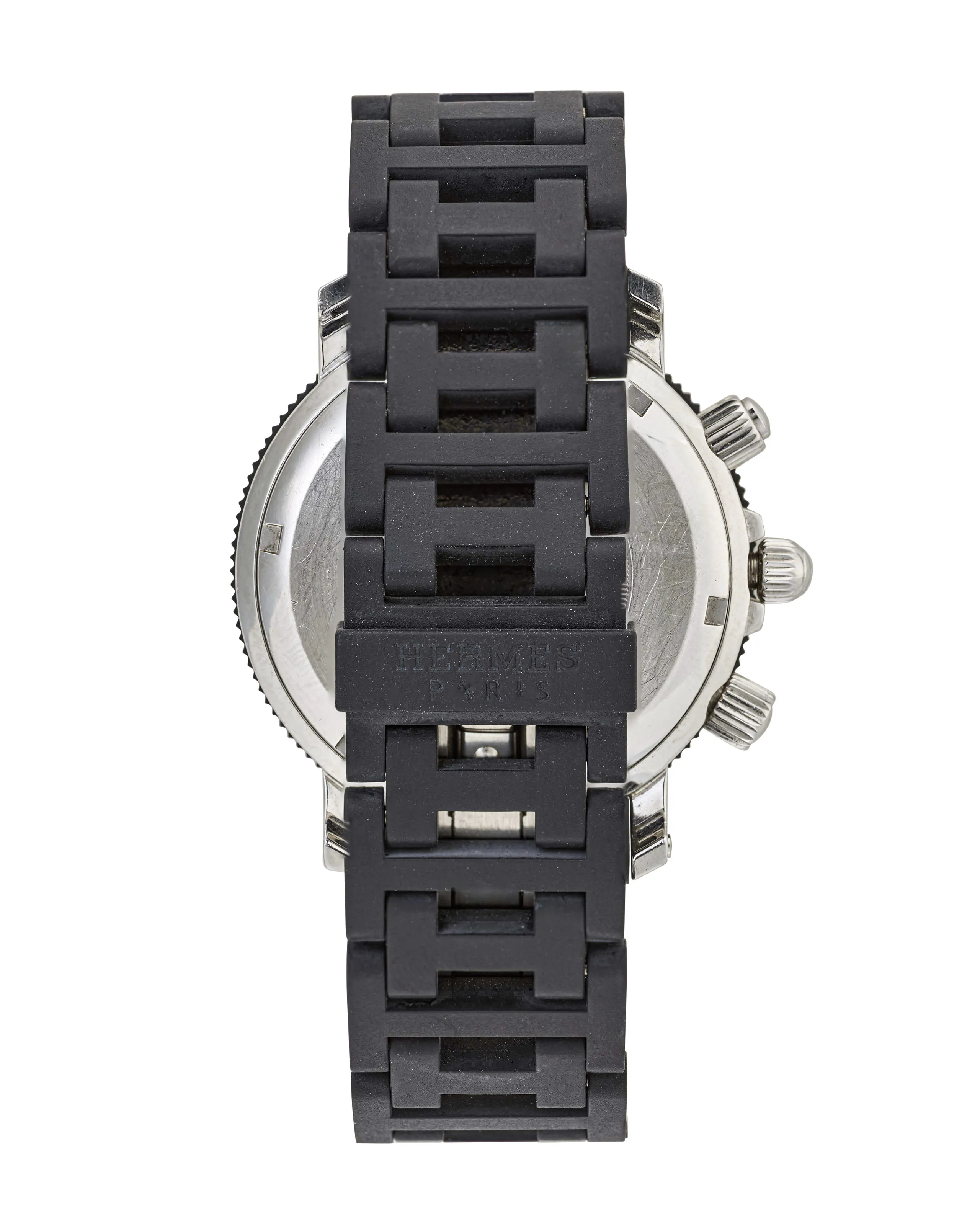 Hermès Clipper CL2.915 39mm Stainless steel and Rubber 2