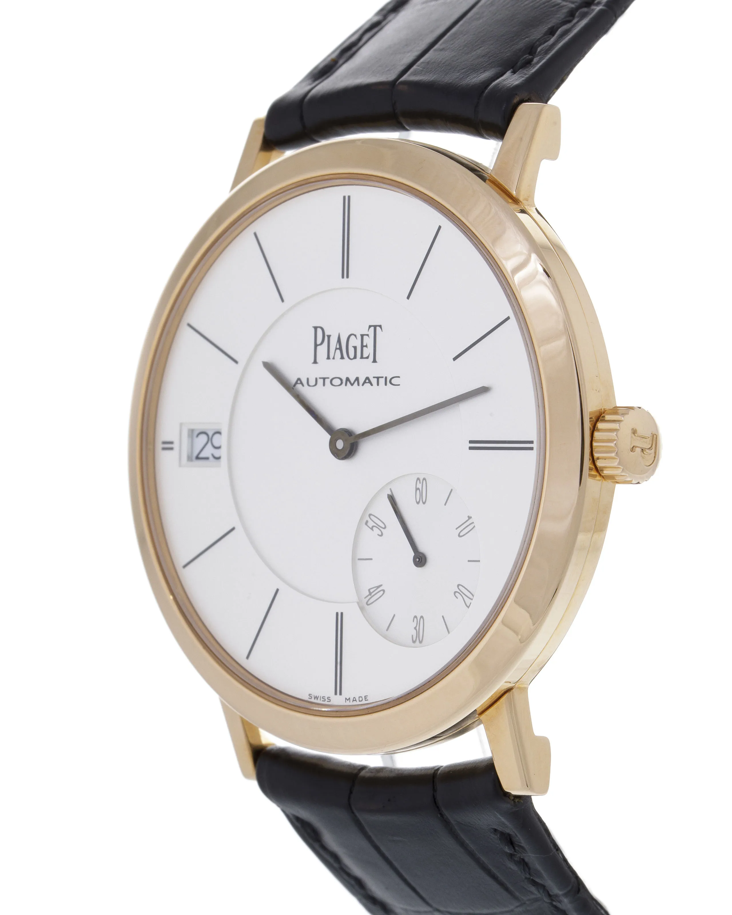 Piaget Altiplano PI0918 40mm 18k rose gold Silver Matte 1