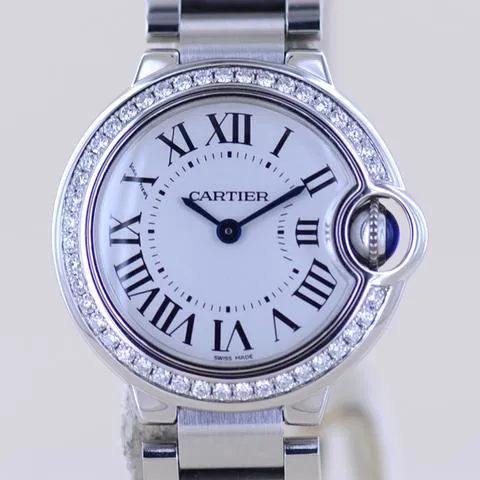 Cartier Ballon Bleu 28mm 3009 / W4BB0015 28mm Stainless steel Silver