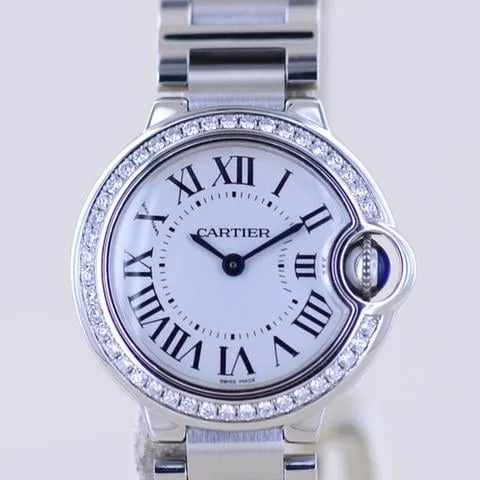 Cartier Ballon Bleu 28mm 3009 / W4BB0015 28mm Stainless steel Silver 1