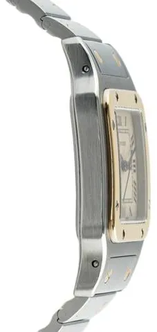 Cartier Santos W20011C4 29mm Yellow gold and Stainless steel Champagne 8