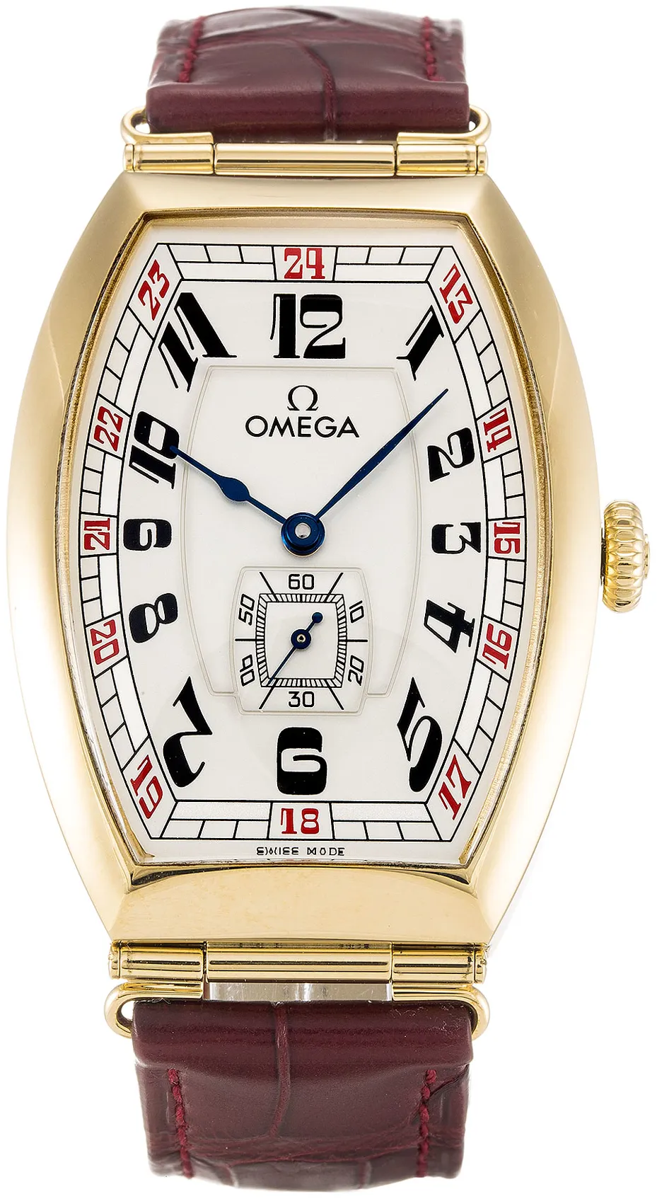 Omega Museum 522.53.33.20.02.001 32mm Yellow gold Silver