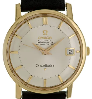 Omega Constellation 168.010 35mm Rose gold Silver