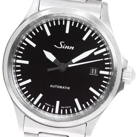 Sinn 556 556 38mm Stainless steel Black