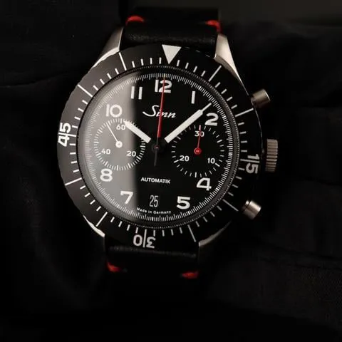 Sinn 158 43mm Stainless steel Schwarz,