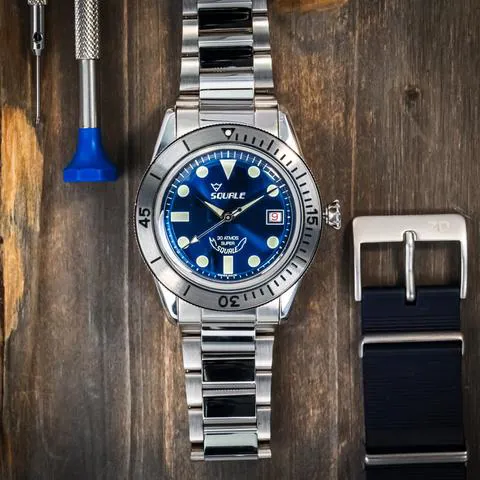 Squale SUB39BL 39mm Stainless steel Blue