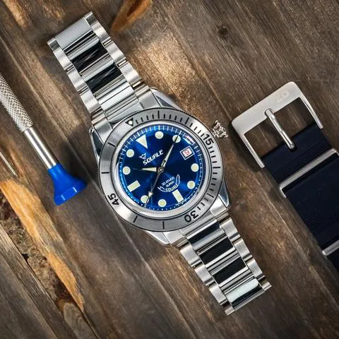 Squale SUB39BL 39mm Stainless steel Blue 2