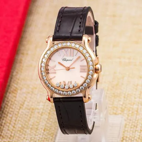 Chopard Happy Sport 274189-5005 30mm Rose gold Mother-of-pearl