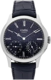 Czapek & Cie Quai des Bergues 1032 Stainless steel Blue