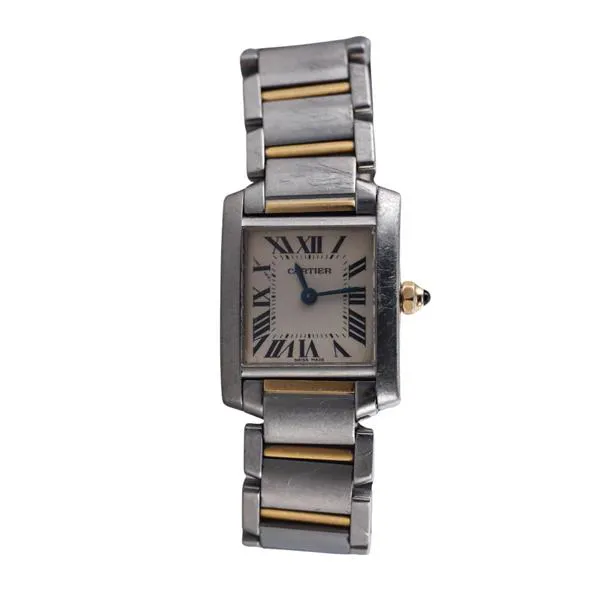 Cartier Tank Française 2384 20mm 18k Gold and Stainless steel