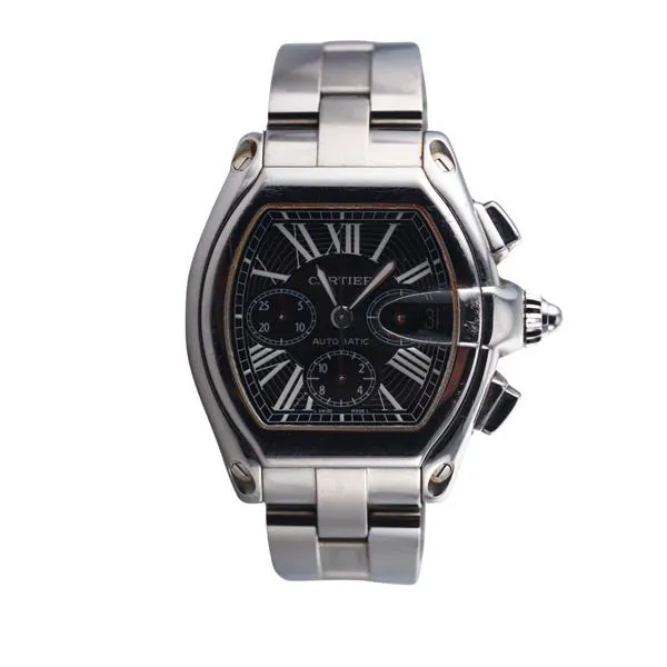 Cartier Roadster 2618 38mm Stainless steel Black