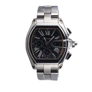 Cartier Roadster 2618 Stainless steel Black