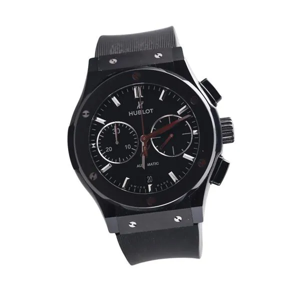 Hublot Classic Fusion 521.CM.1771.RX 45mm Ceramic and Stainless steel Black