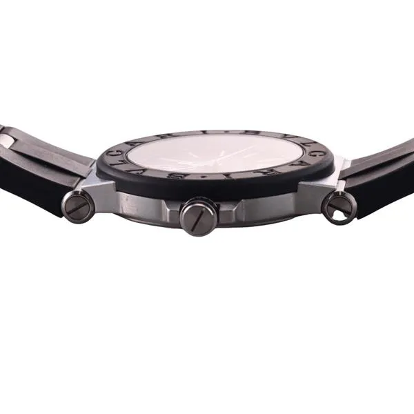 Bulgari Diagono DG 40 SV 40mm Stainless steel and Rubber 3