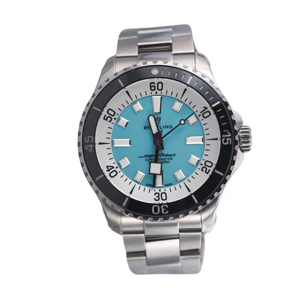 Breitling Superocean A17360 42mm Stainless steel Blue