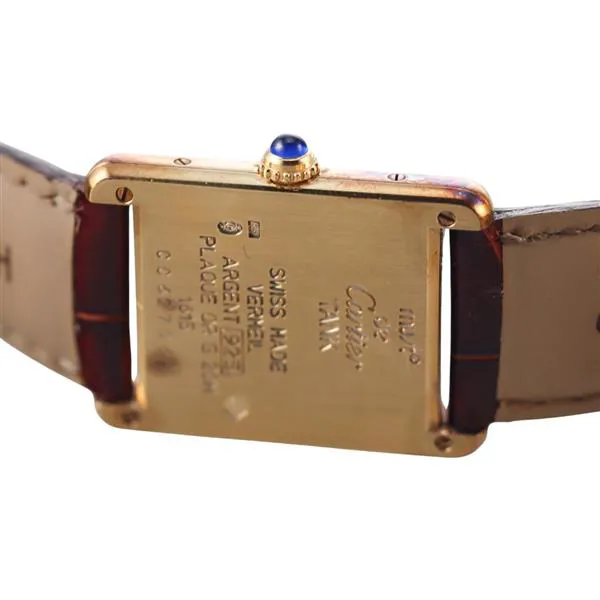 Cartier Tank Vermeil 1615 23mm Vermeil 3