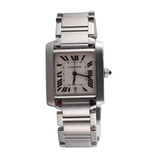 Cartier Tank Française W51002Q3 Stainless steel