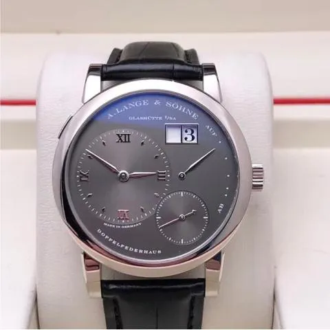 A. Lange & Söhne Lange 1 101.030 38.5mm White gold Gray