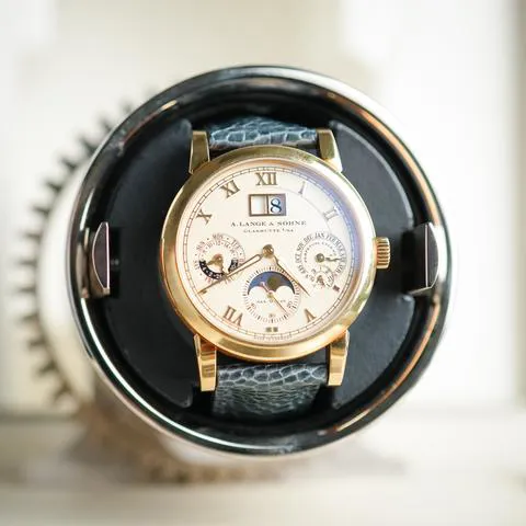 A. Lange & Söhne Langematik Perpetual 310.021 E 38mm Yellow gold White