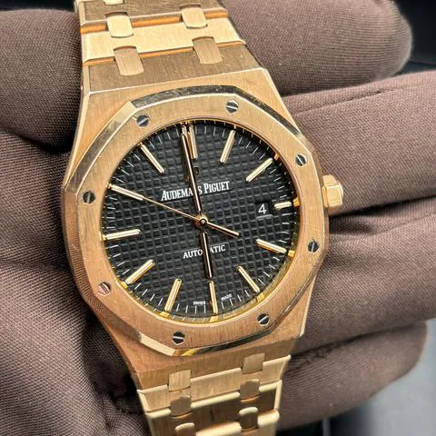 Audemars Piguet Royal Oak 15400OR.OO.1220OR.01 41mm Rose gold Black 4