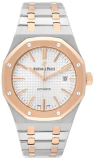 Audemars Piguet Royal Oak 15400SR Rose gold and Stainless steel Silver