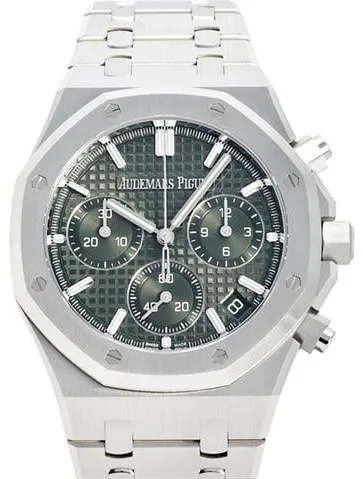 Audemars Piguet Royal Oak 26240ST.OO.1320ST.04 41mm Stainless steel Green