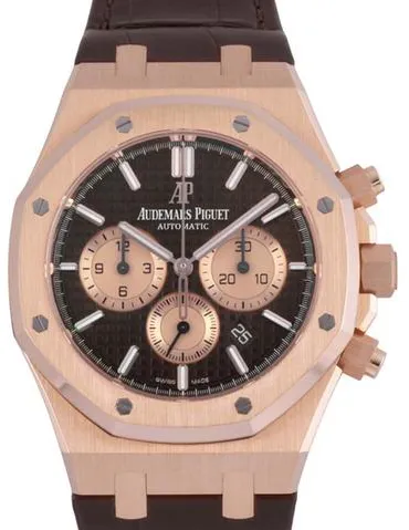 Audemars Piguet Royal Oak 26331OR.OO.D821CR.01 41mm Rose gold Brown