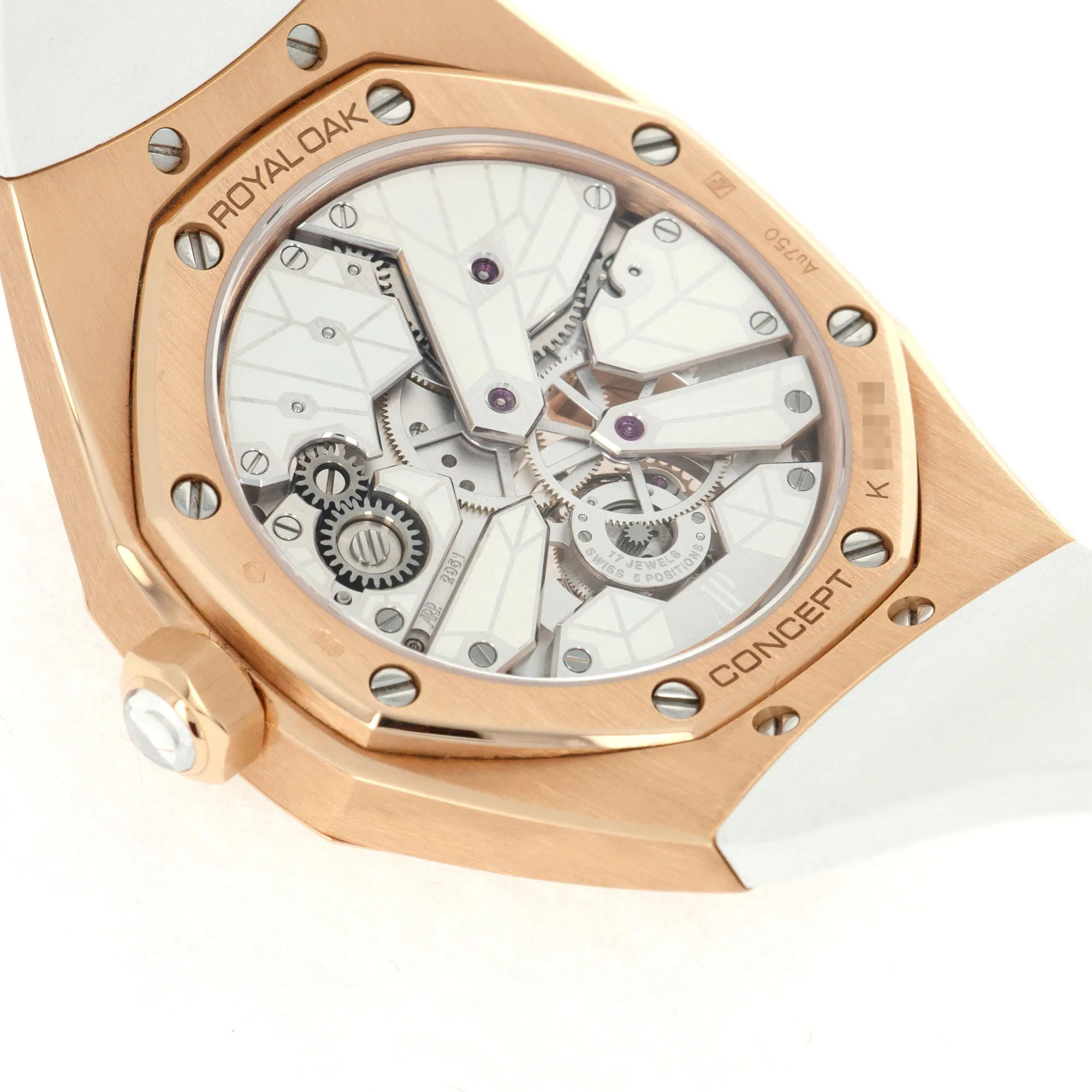 Audemars Piguet Royal Oak Concept Tourbillon 26228OR.ZZ.D011CR.01 38.5mm  18k RG Skeleton 4