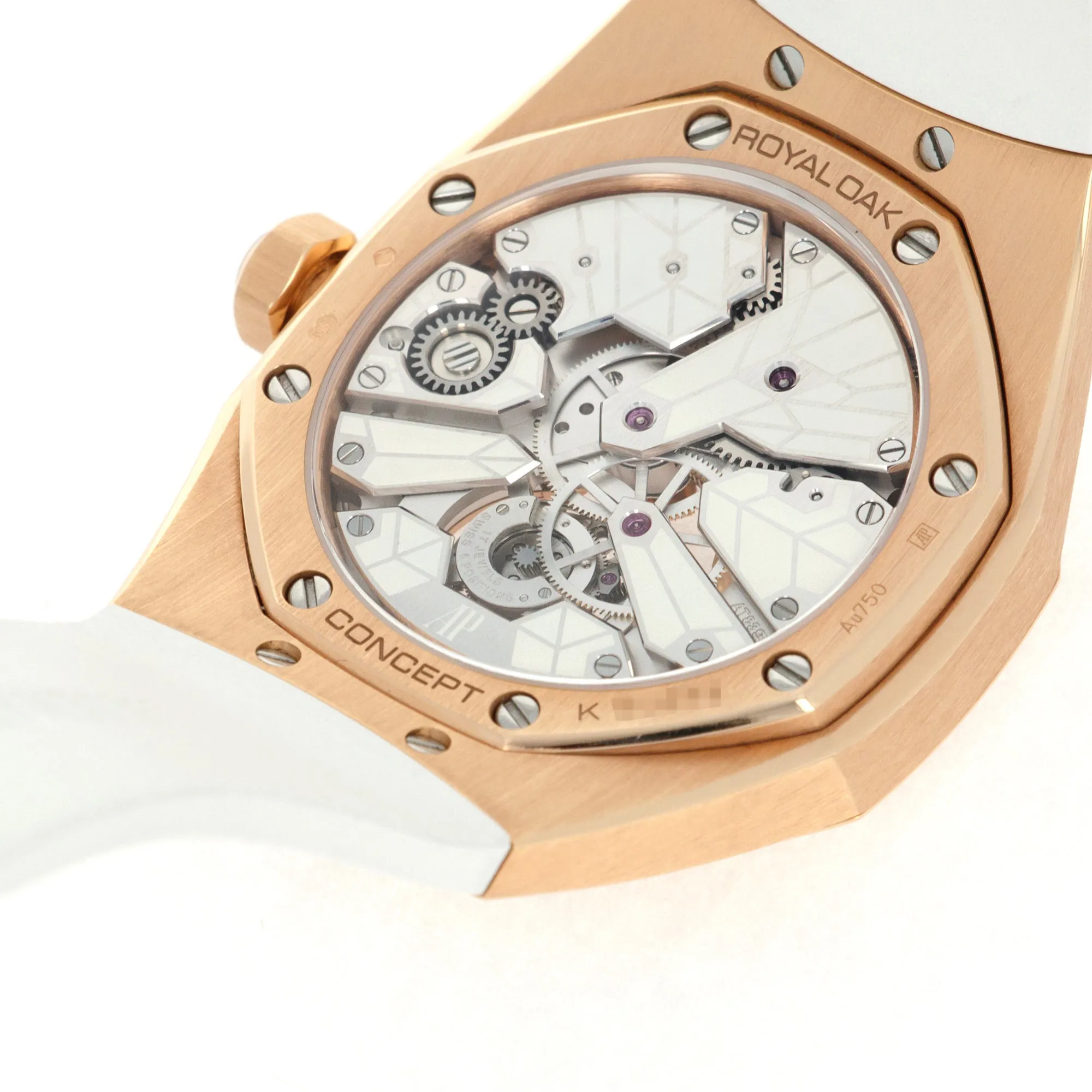 Audemars Piguet Royal Oak Concept Tourbillon 26228OR.ZZ.D011CR.01 38.5mm  18k RG Skeleton 5