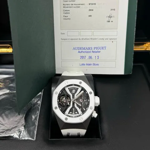 Audemars Piguet Royal Oak Concept Tourbillon 26580IO.OO.D010CA.01 44mm Titanium Skeleton