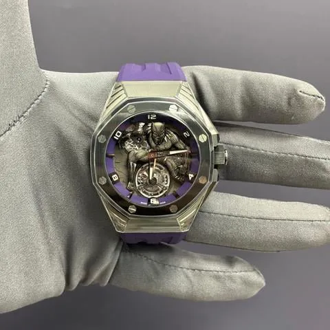 Audemars Piguet Royal Oak Concept Tourbillon 26620IO.OO.D077CA.01 42mm Titanium Multi-color 1