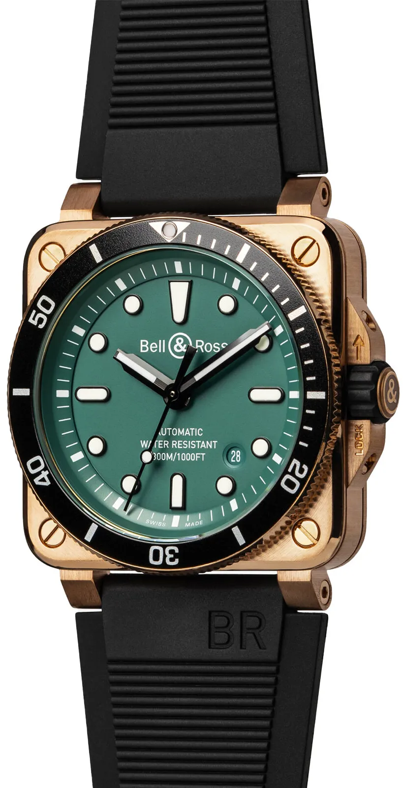 Bell & Ross BR 03-92 Diver BR0392-D-LT-BR/SRB Bronze Green