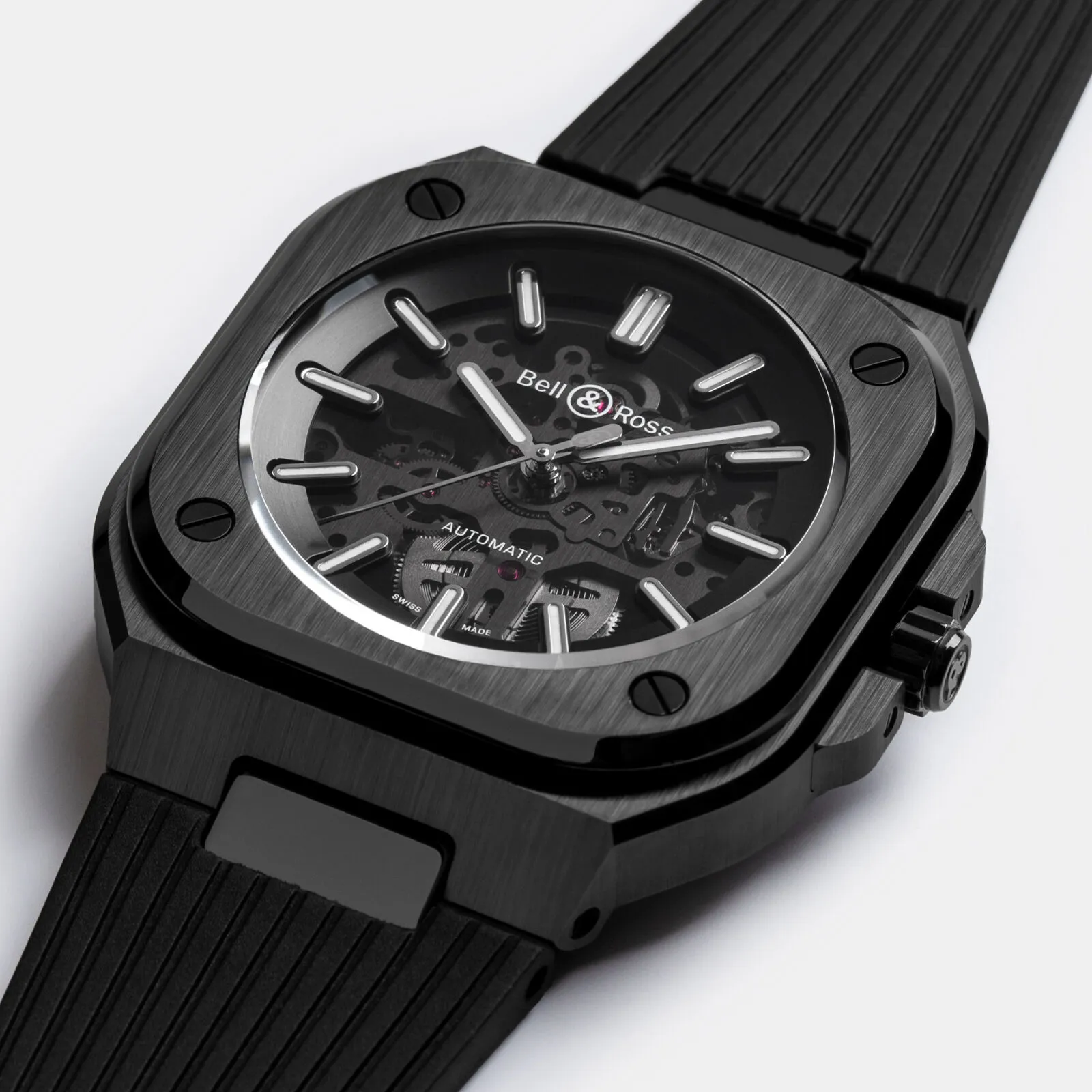 Bell & Ross BR 05 BR05A-BL-SK-CE/SRB 41mm Ceramic Black 1