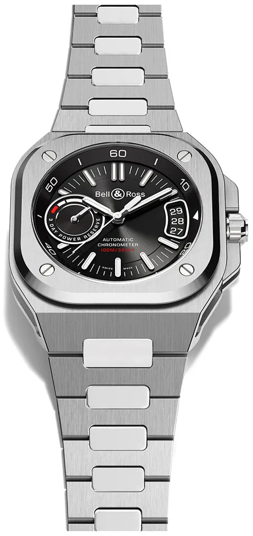 Bell & Ross Instruments BRX5R-BL-ST/SST 40mm Stainless steel Black 1