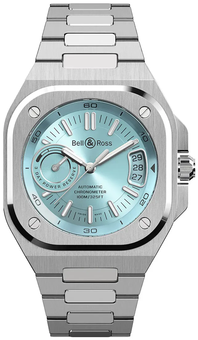 Bell & Ross Instruments BRX5R-IB-ST/SST Stainless steel Blue