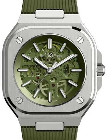 Bell & Ross Urban BR05A-GN-SKST/SRB 40mm Stainless steel Green