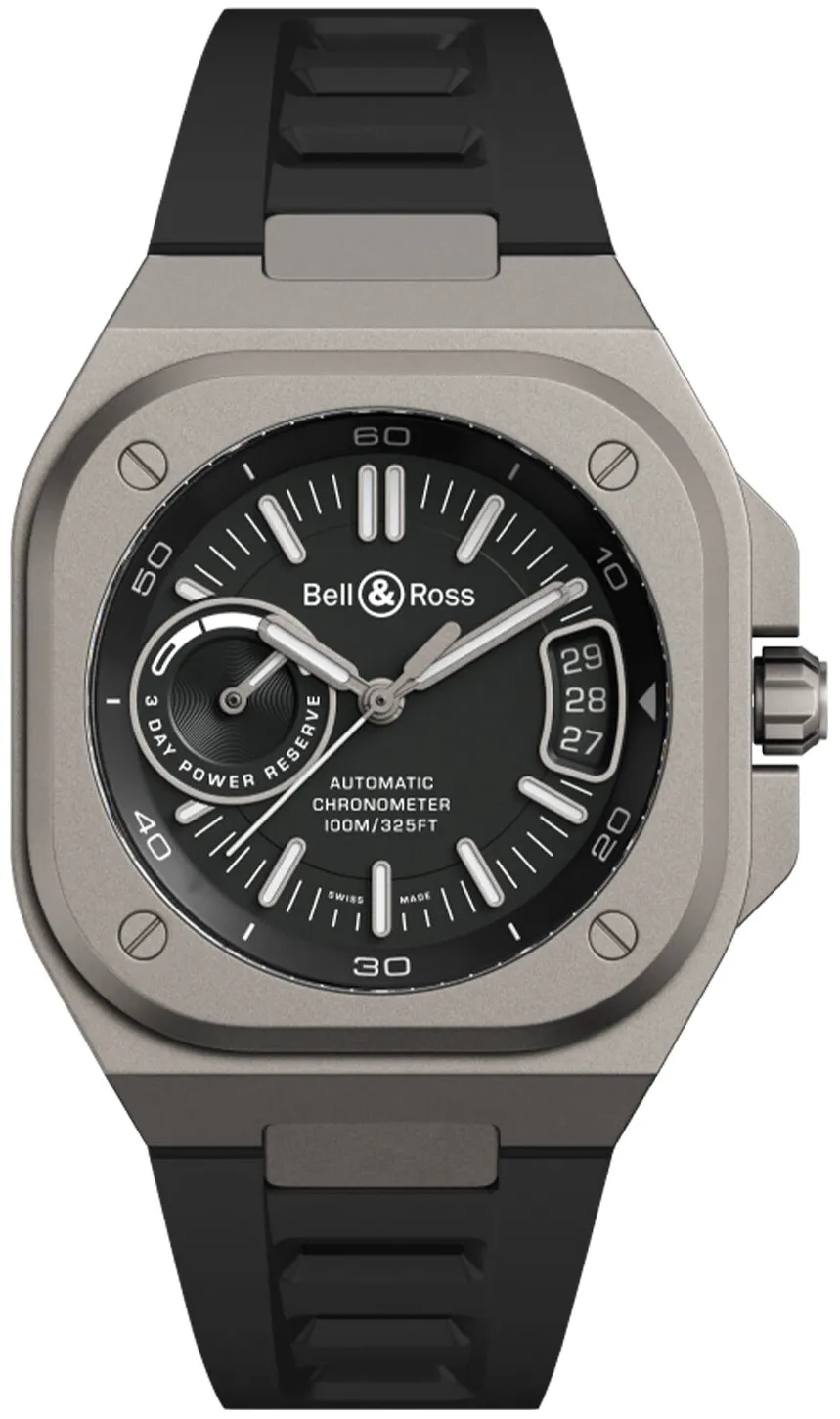 Bell & Ross BR-X5 BRX5R-BL-TI/SRB 41mm Titanium Black