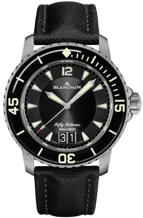 Blancpain Fifty Fathoms 5050-12B30-B52A 45mm Titanium Black