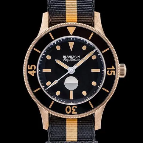 Blancpain Fifty Fathoms 5901 5630 NANA 41.5mm Bronze and Rose gold Black