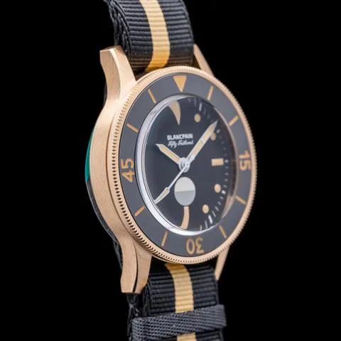 Blancpain Fifty Fathoms 5901 5630 NANA 41.5mm Bronze and Rose gold Black 1