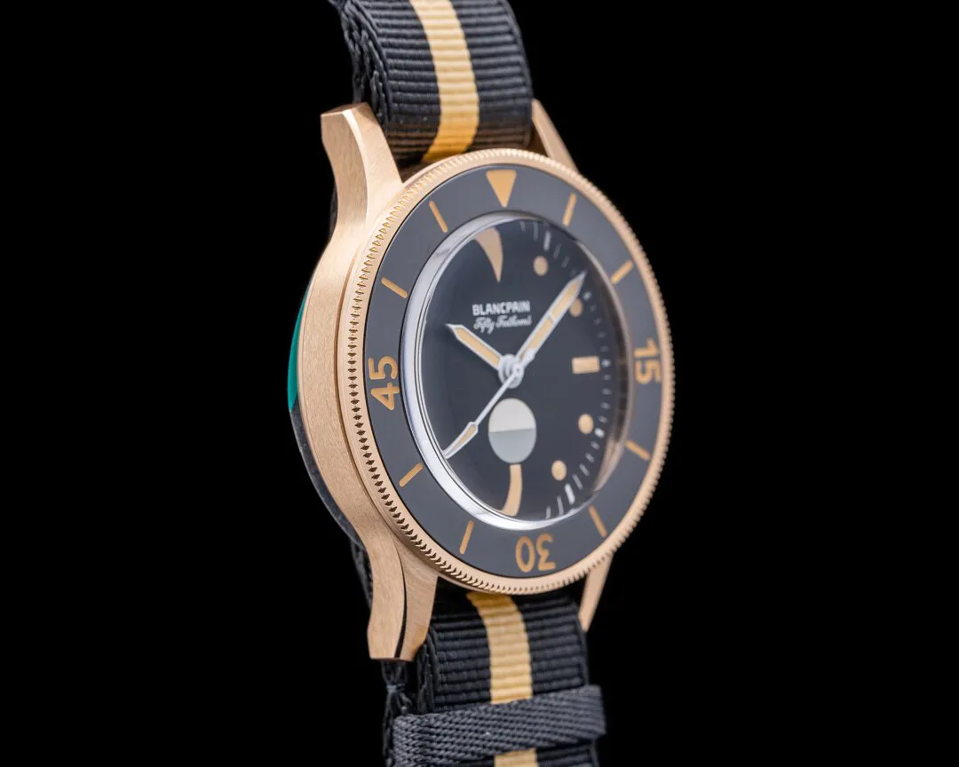 Blancpain Fifty Fathoms 5901 5630 NANA 41.5mm Bronze and Rose gold Black 1